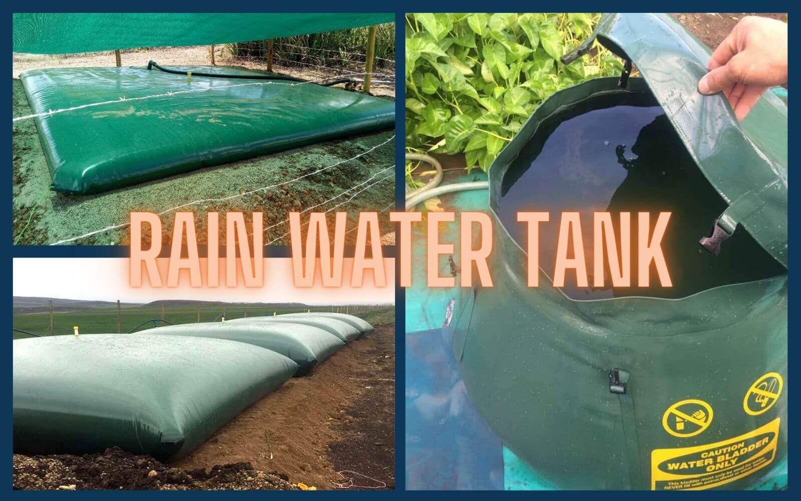 Why Use Flexible Rain Water Tank?